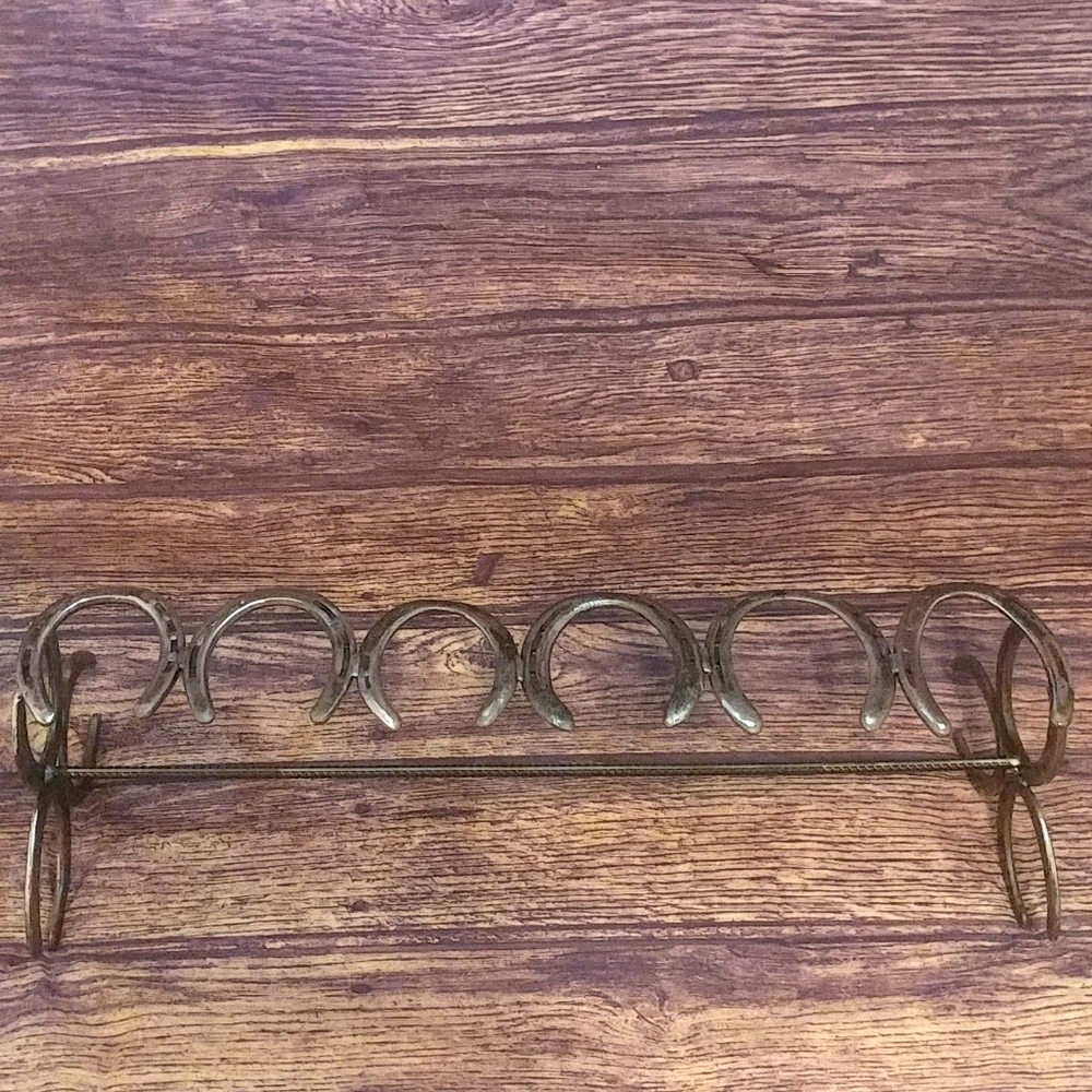 Western boot rack.